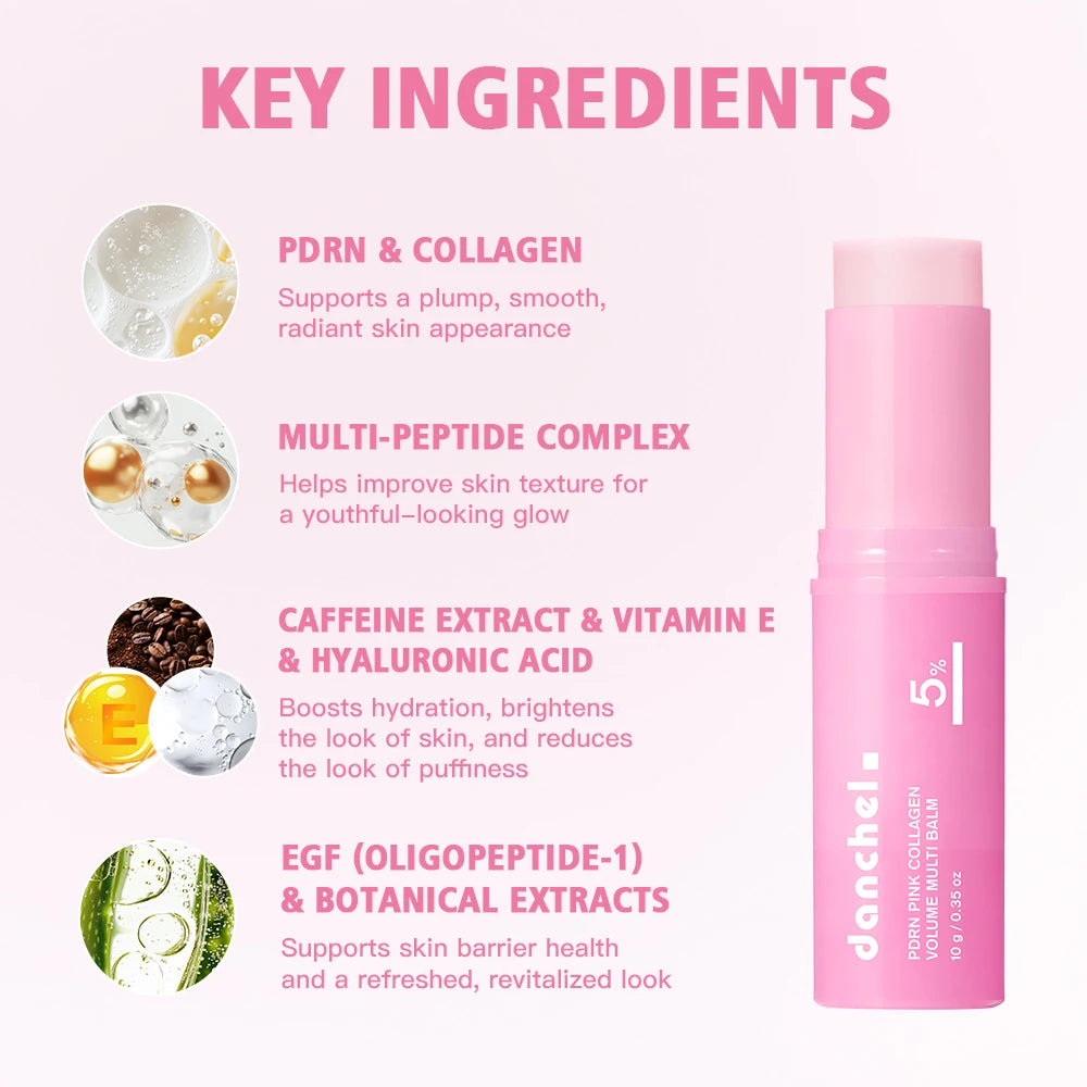 PDRN Pink Collagen Balm Stick – Hydrating Multi-Balm | Hanul Skin