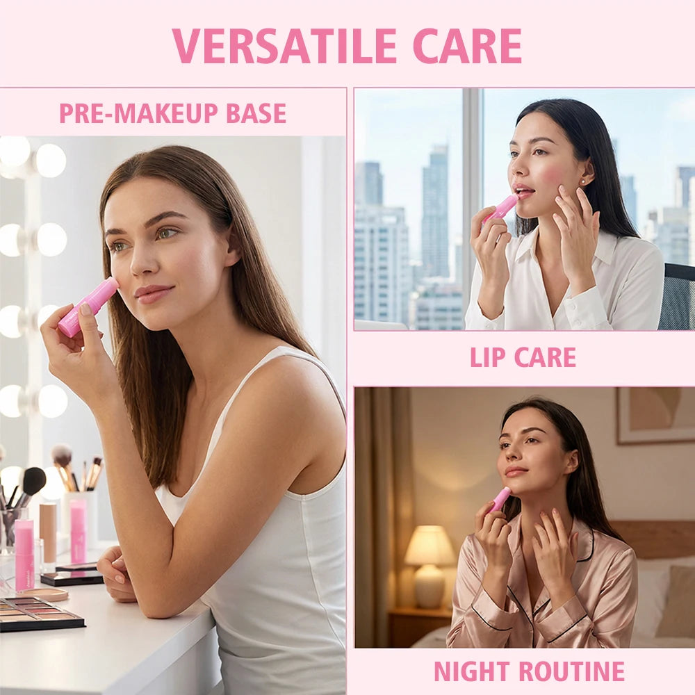 Baume en bâton de collagène rose PDRN – Multi-baume hydratant | Hanul Skin